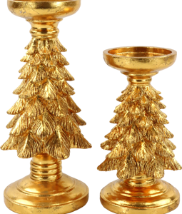 8046 CANDLEHOLDER MAJESTIC TREE S/2